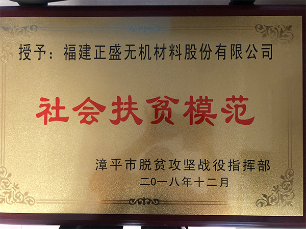 社會扶貧先進單位
